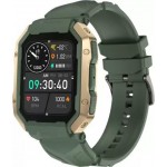 Fire-Boltt Cobra 1.78 AMOLED Army Grade Build, Bluetooth Calling with 123 Sports Modes. Smartwatch  (Dark Green, Camo Green Strap, Free Size)